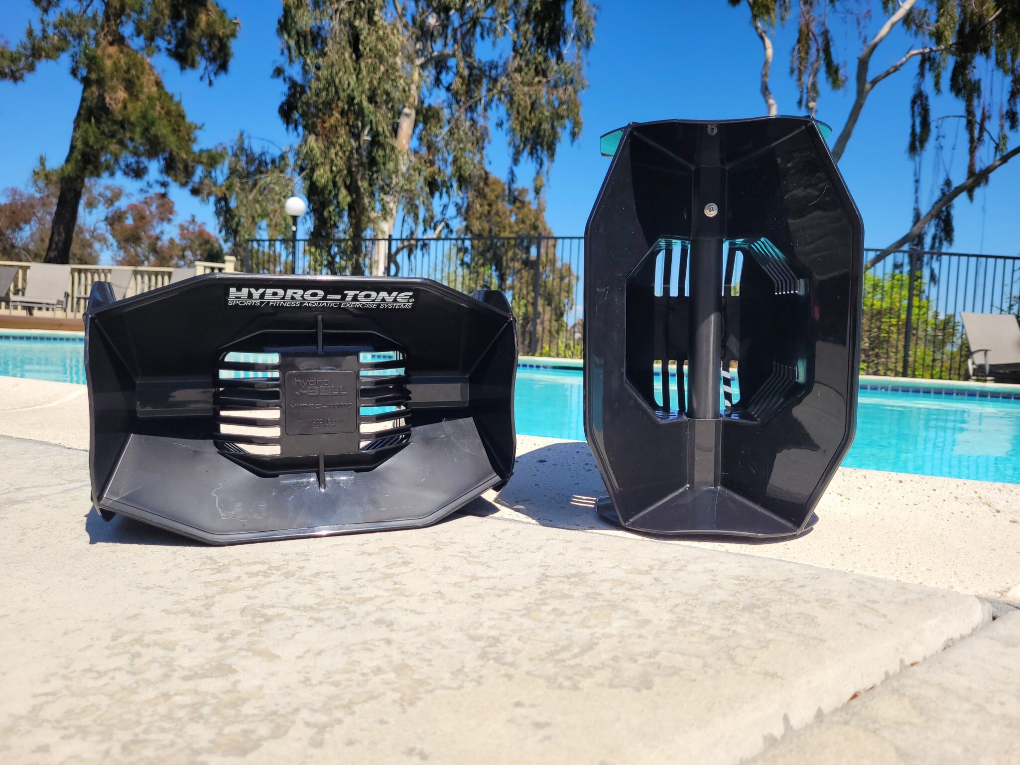 Hydro-Tone Hydro-Bell Aquatic Drag Resistance Workout Dumbbells